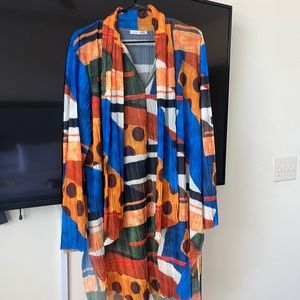 Colorful Blouse - swim coverup